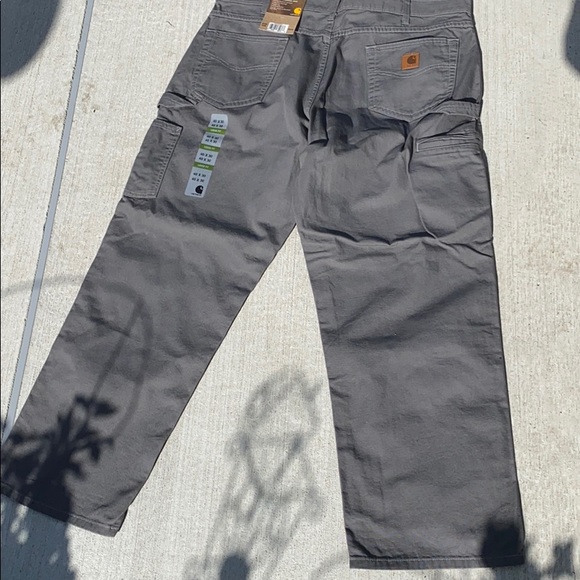 NWT Carhartt 40x 30 Carpenter Pants Gray - Picture 6 of 10